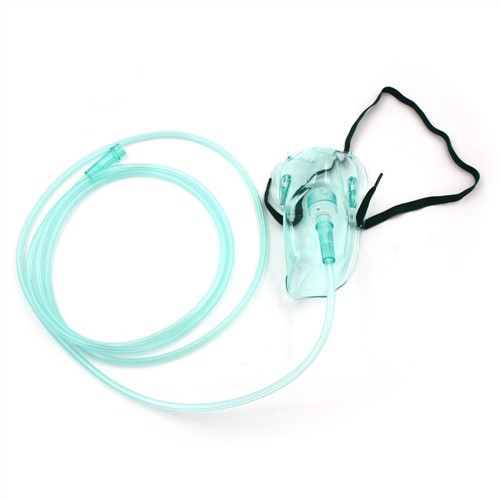 चिकित्सा डिस्पोजेबल वयस्कों आकार चेहरे चेहरा ऑक्सीजन मास्क